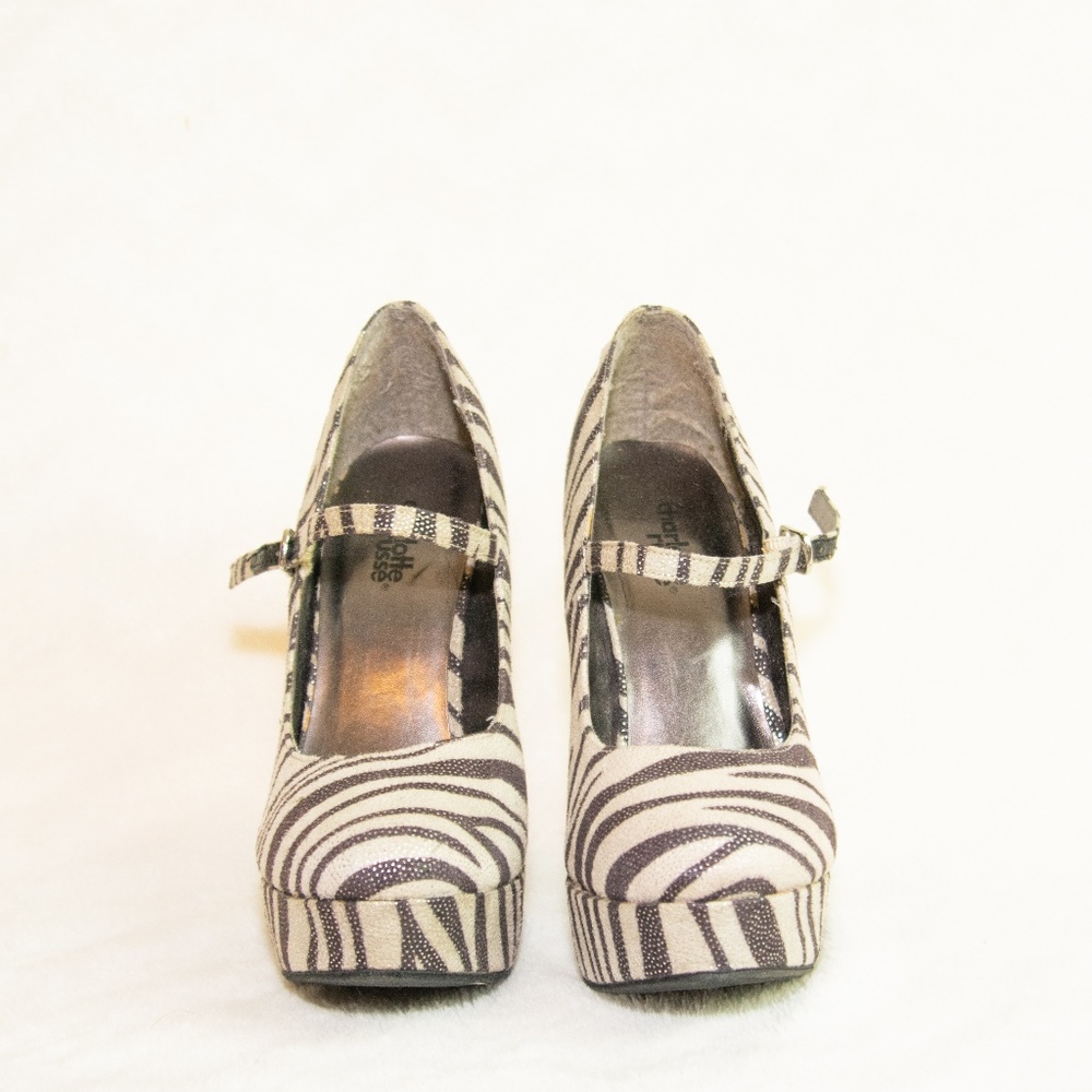 Zebra Print Heels